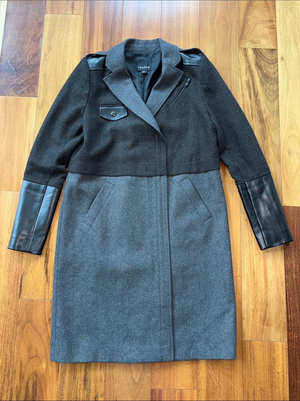 Trouvé wool blend jacket